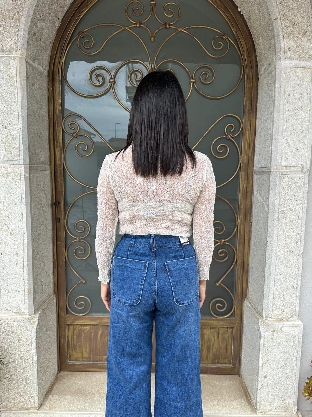 Maglia Mezzo Collo Traforata art. LY028