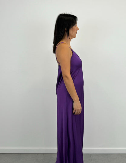 Abito Satin VIOLA art. 5720