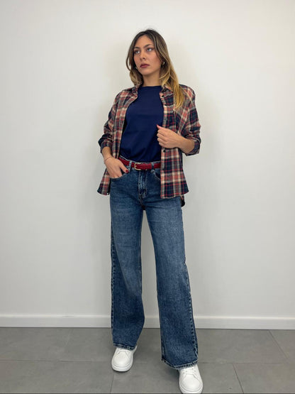 Jeans Palazzo Lavaggio Medio art.5088