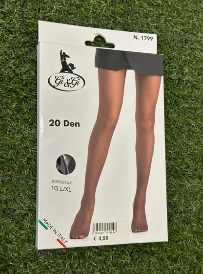 Collant Bordeaux 20den