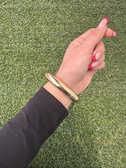 Bracciale Rigido Dorato Sottile