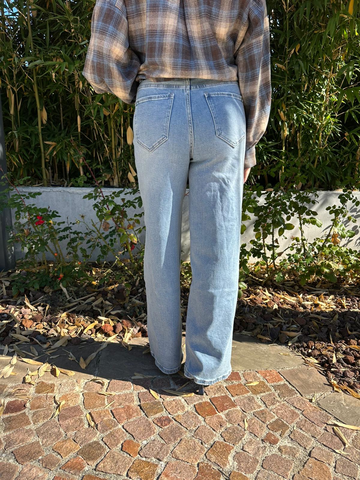 Jeans Wide leg Laulia art. 399-10