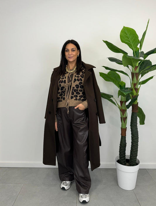 Pantalone in Eco pelle Monique art. 19283