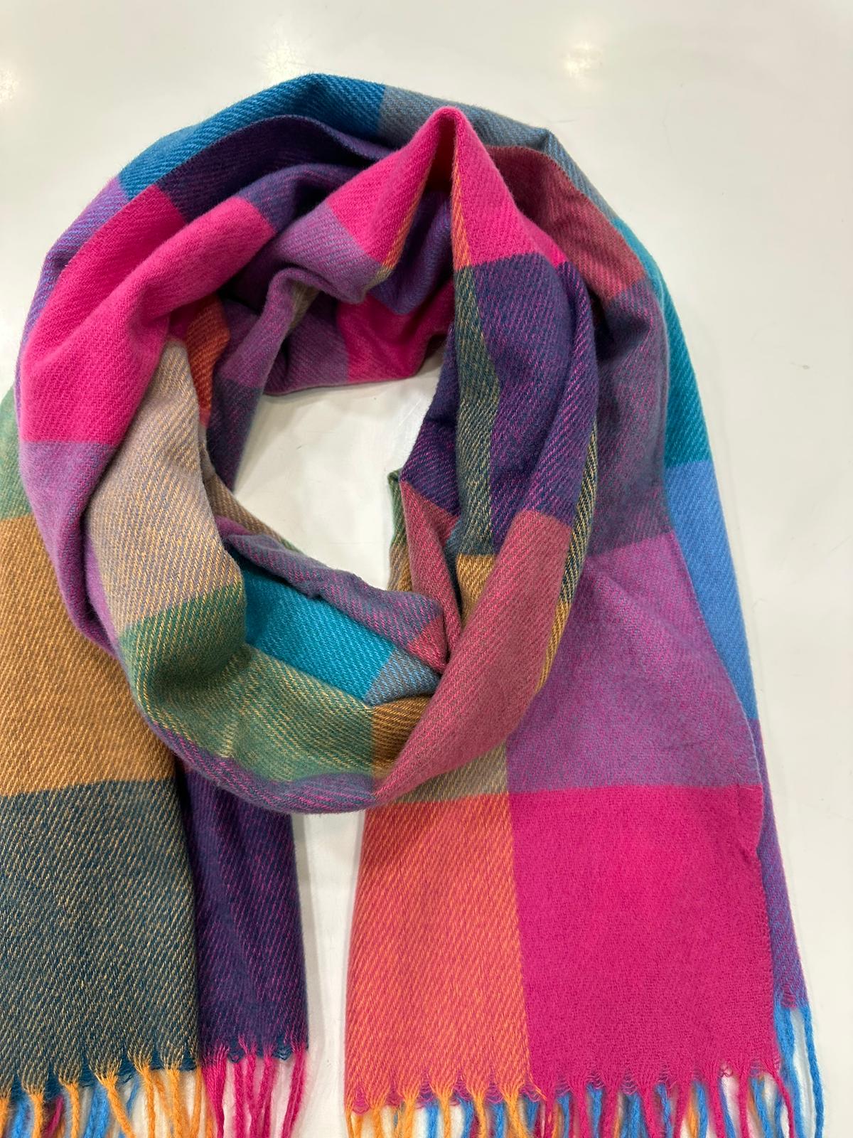 Sciarpa Fantasia a Quadri