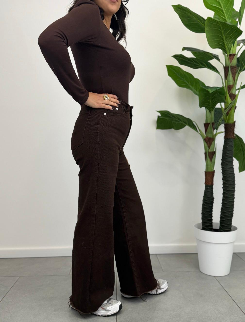 Jeans Monique Marrone art. 2250