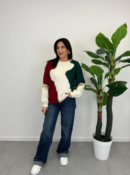 Jeans MissBonBon con Risvolto art. 5066