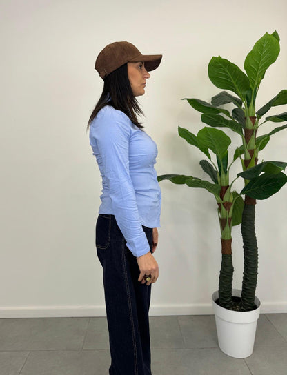 Camicia Basic Azzurra art. 8003