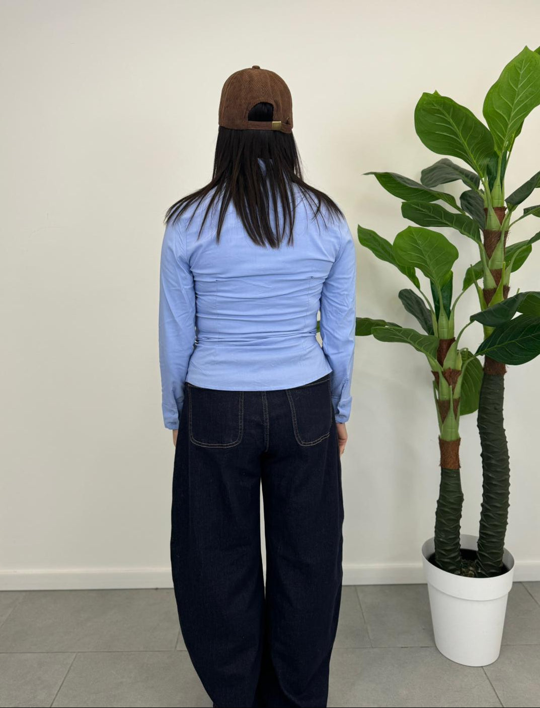 Camicia Basic Azzurra art. 8003