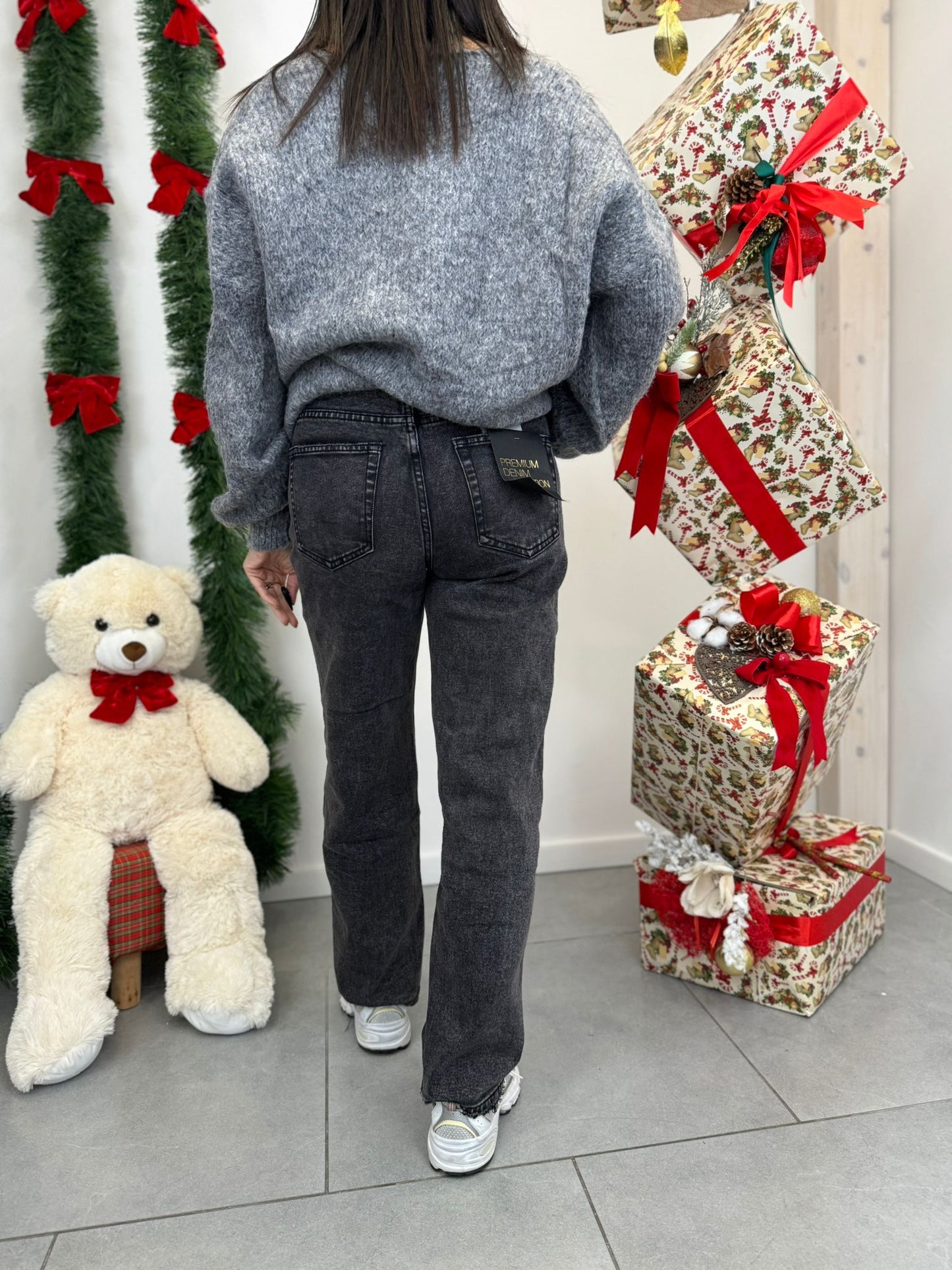 Jeans Palazzo Corto art. 3000-10