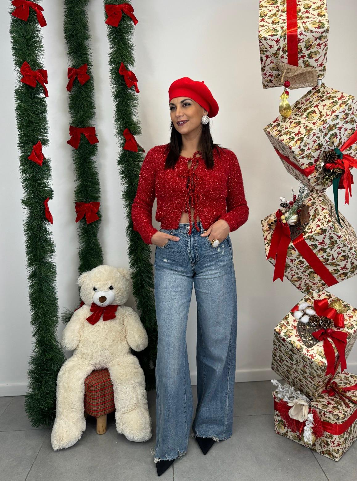 Cardigan Lurex art. 7043