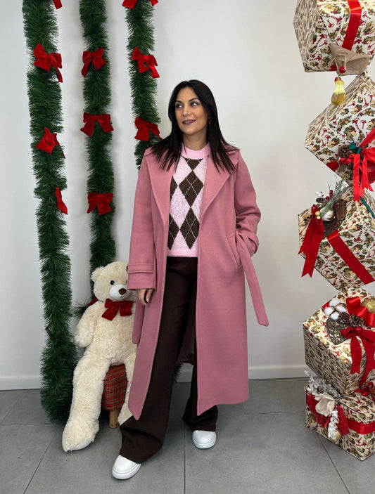 Jeans Palazzo Marrone art. 9180