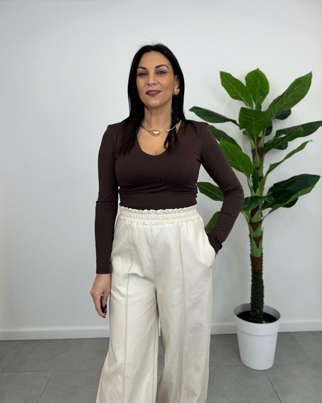 Pantalone in Eco Pelle art. 20018-28