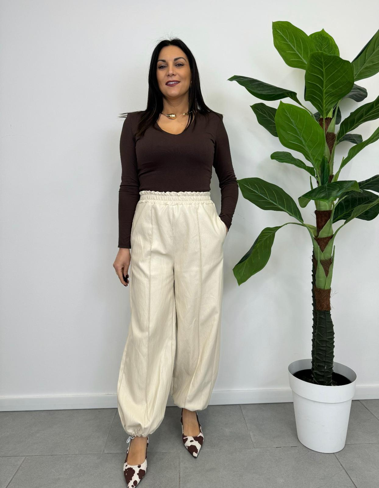 Pantalone in Eco Pelle art. 20018-28