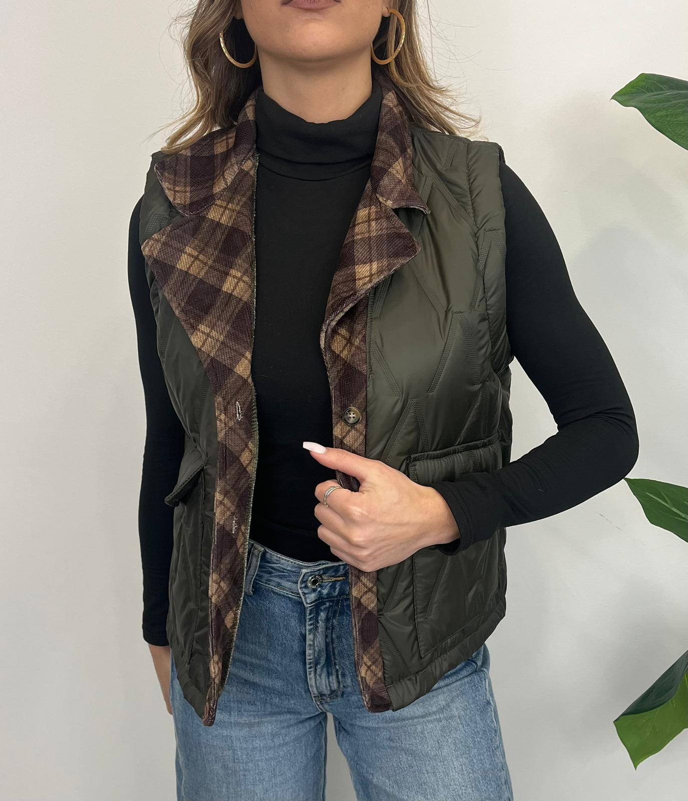 Gilet a quadri art. 91991