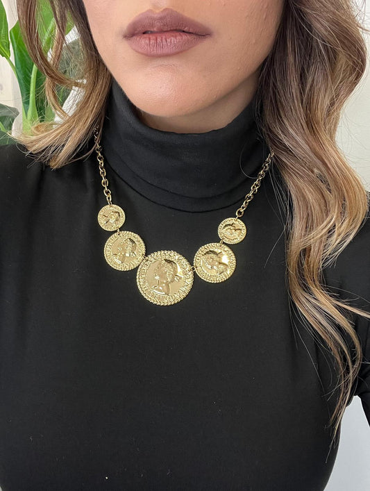 Collana Monete Elisabeth