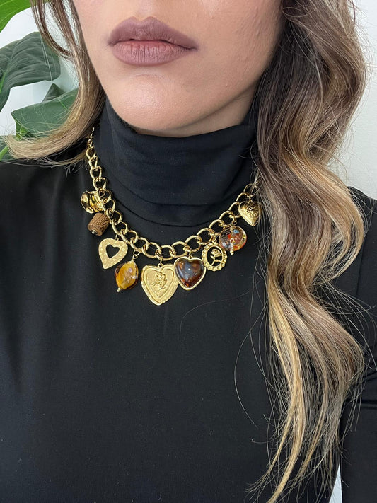 Collana Ciondoli Cuore