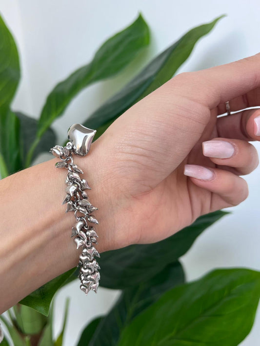 Bracciale Cuori Silver