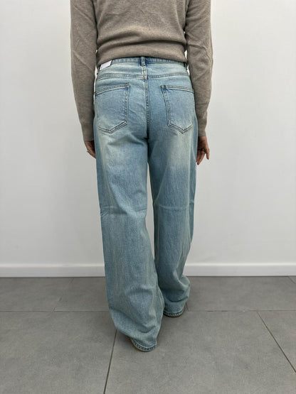 Jeans Palazzo Sabbiato art. 1357-2