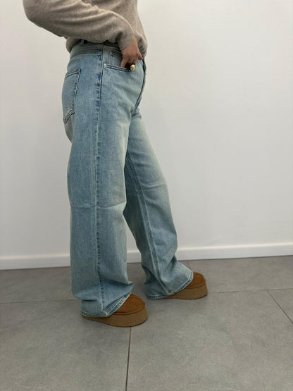 Jeans Palazzo Sabbiato art. 1357-2