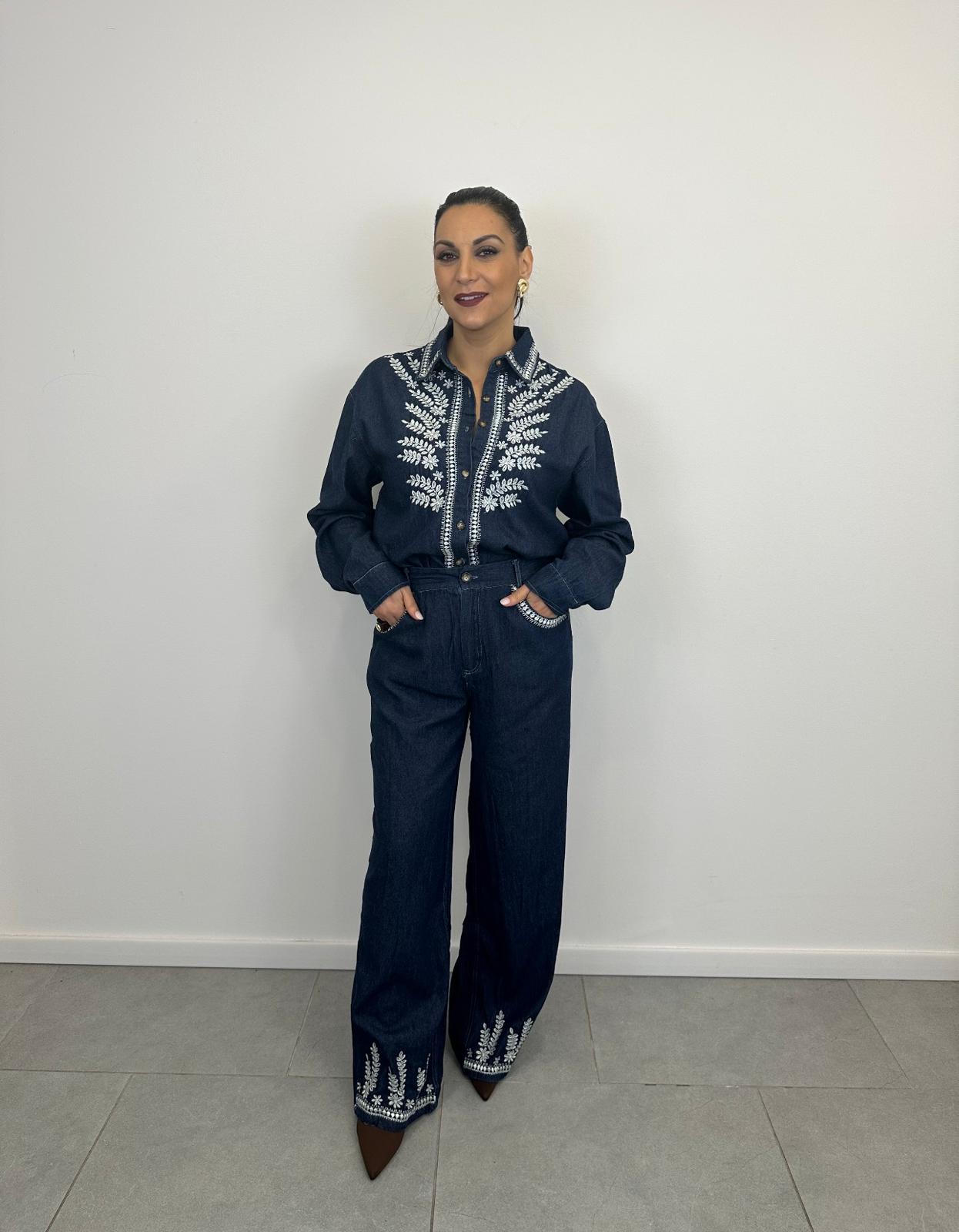 Pantalone Ricamo art. 893