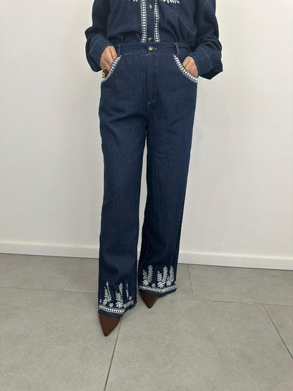 Pantalone Ricamo art. 893