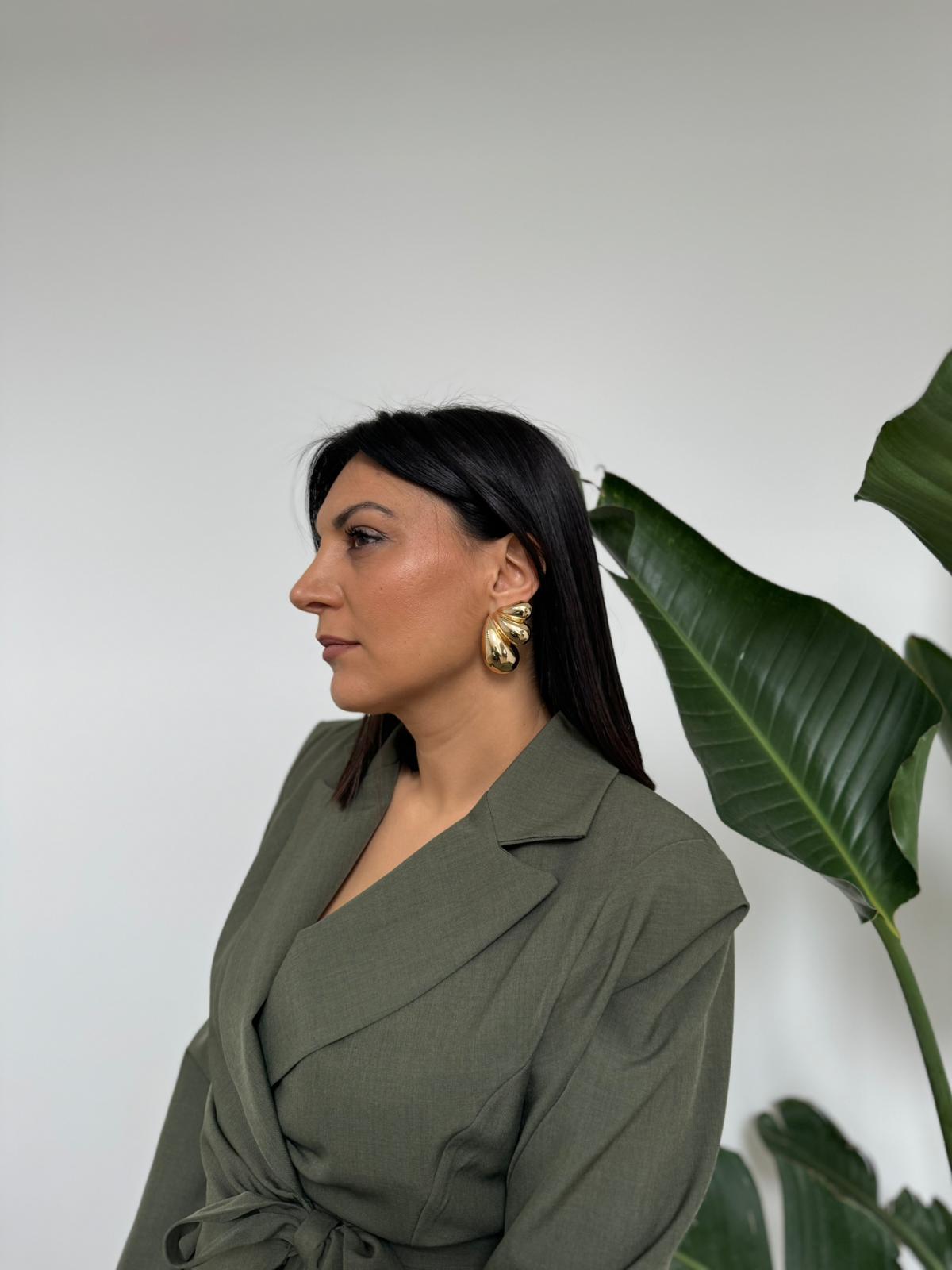 Orecchini foglia