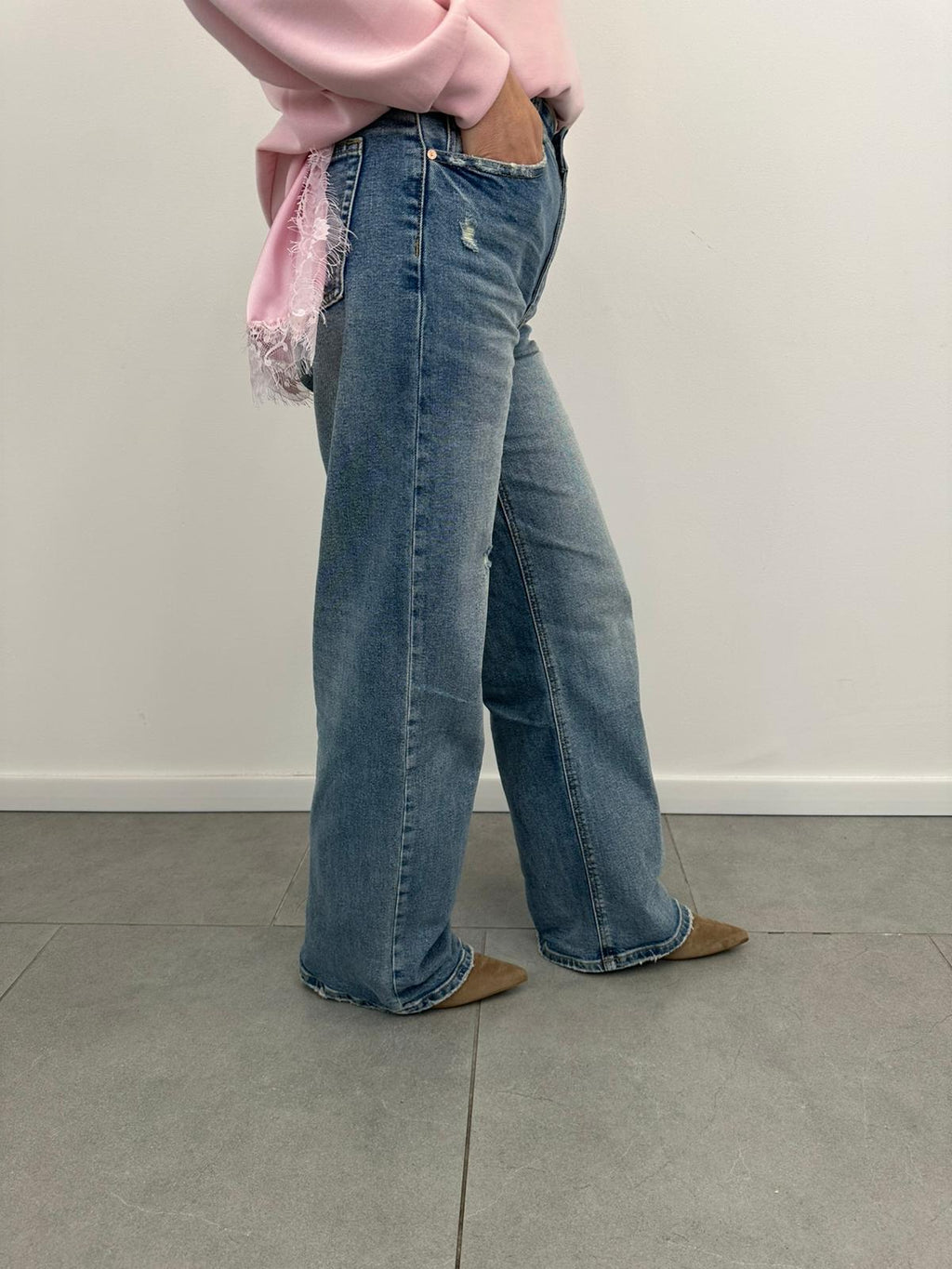 Jeans Palazzo art. 8000-22