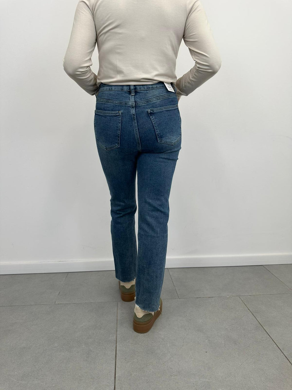 Jeans Vs Miss taglio vivo SABBIATO art. 8940