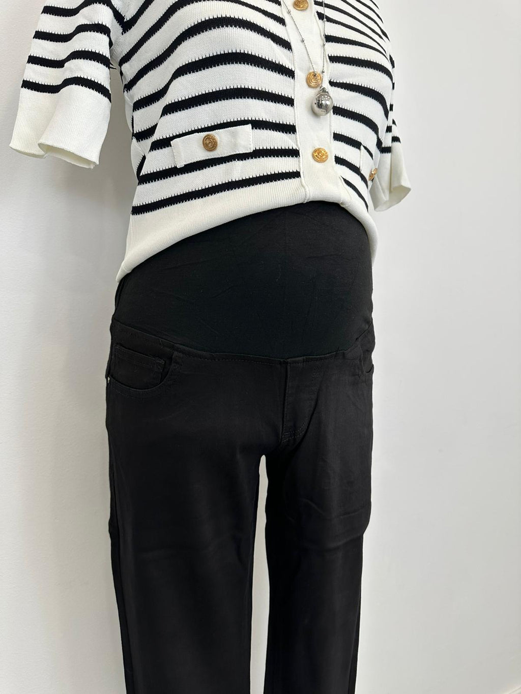 Jeans Pre Maman Nero art 1023