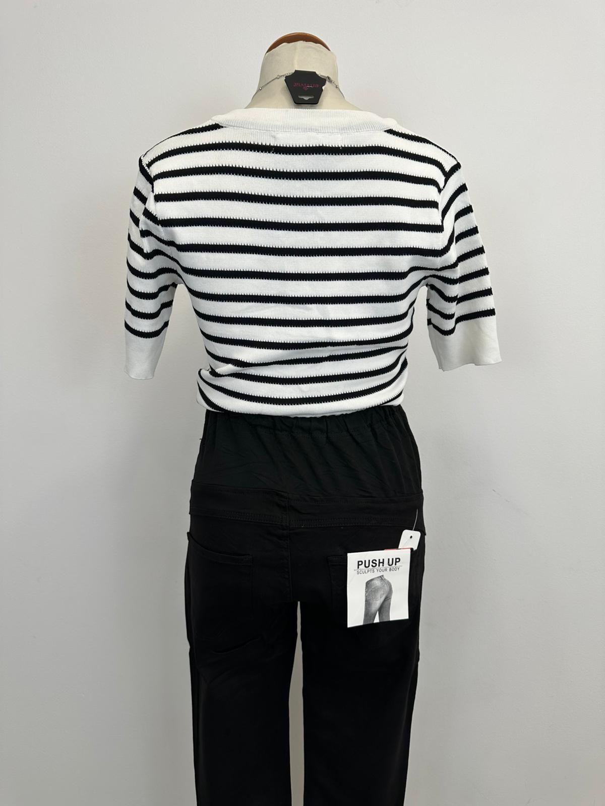Jeans Pre Maman Nero art 1023