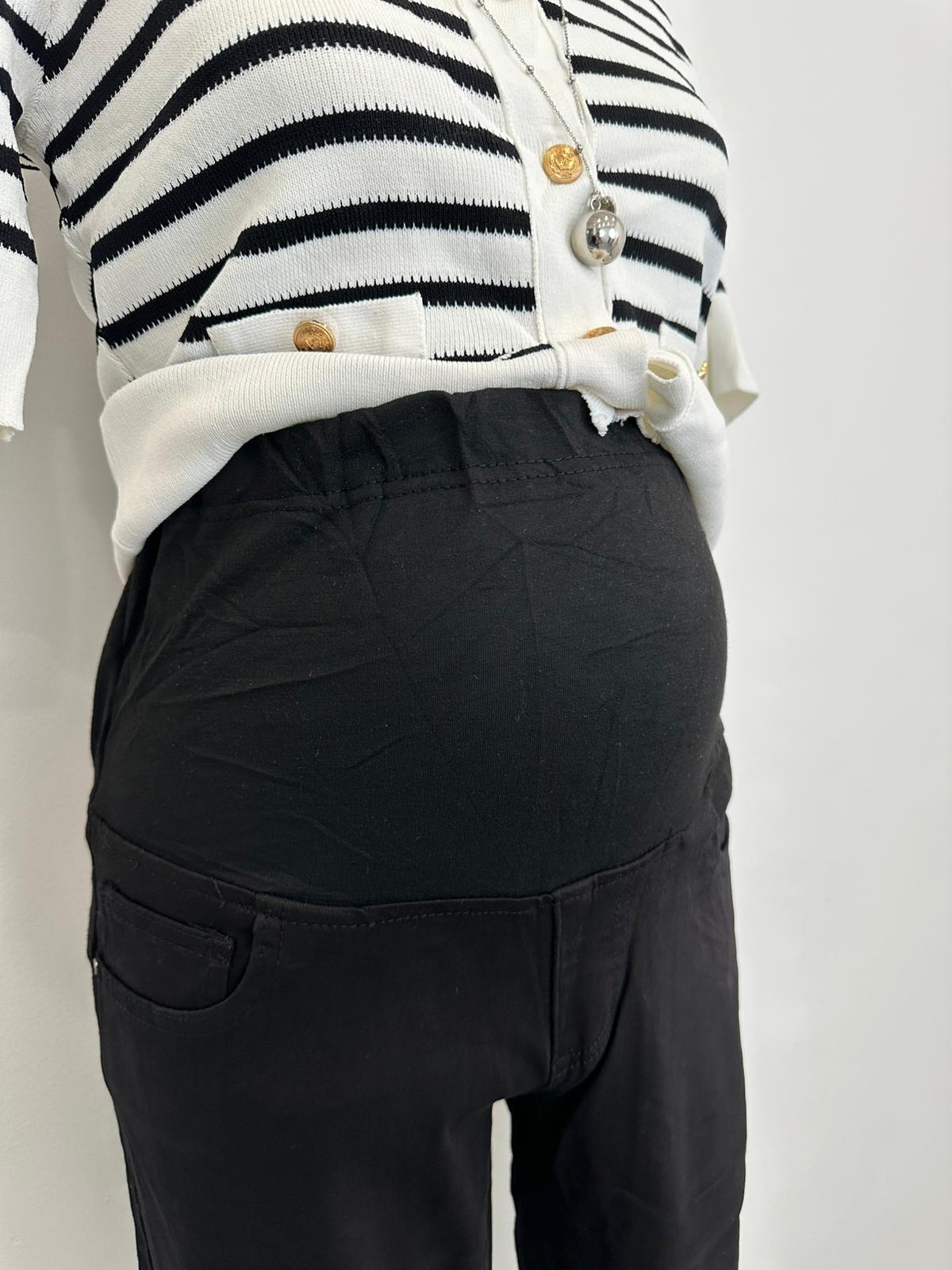 Jeans Pre Maman Nero art 1023