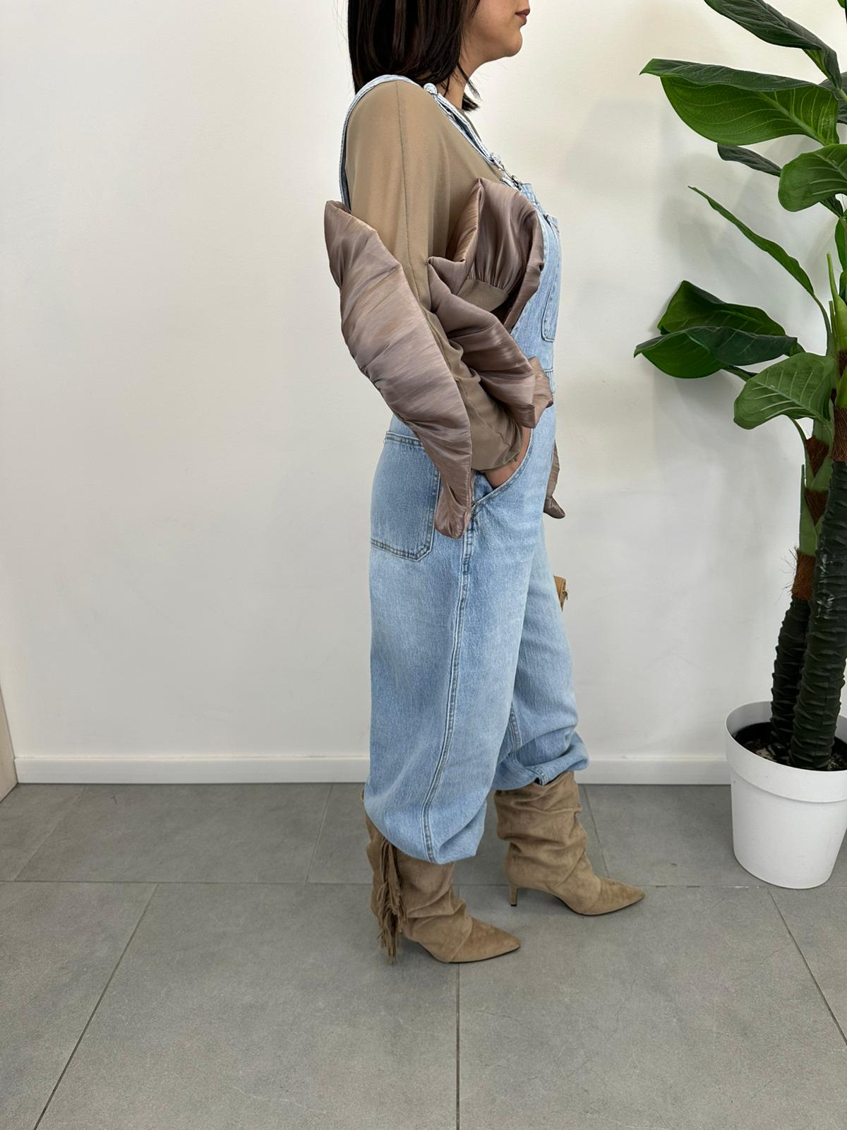 Salopette in Denim Ines art. 048
