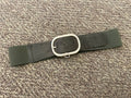 Cintura elastica con fibbia oro