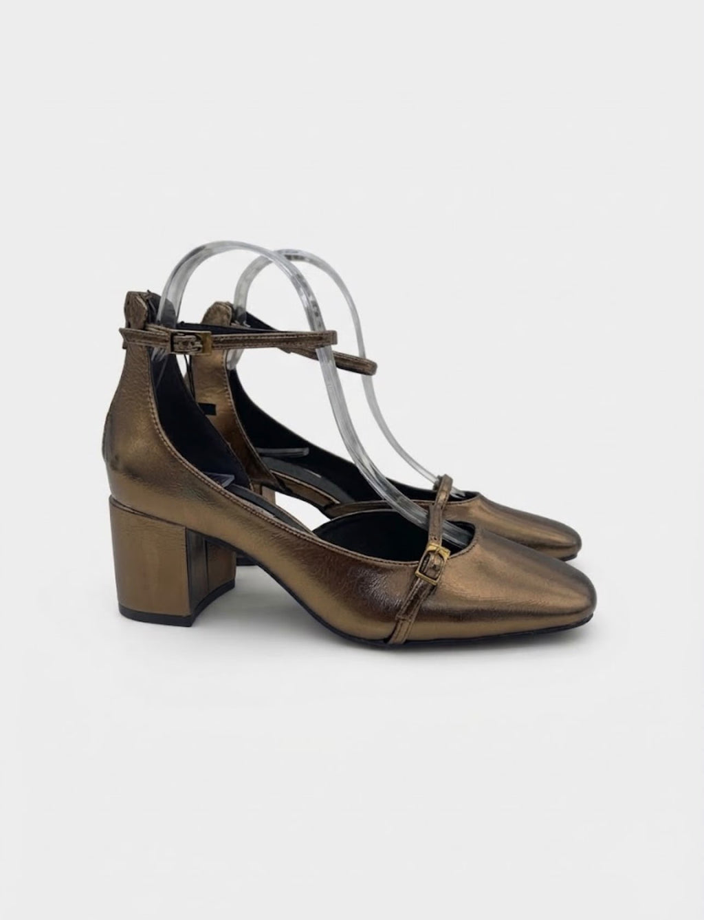 Slingback metallic