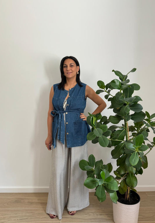 Gilet in Denim