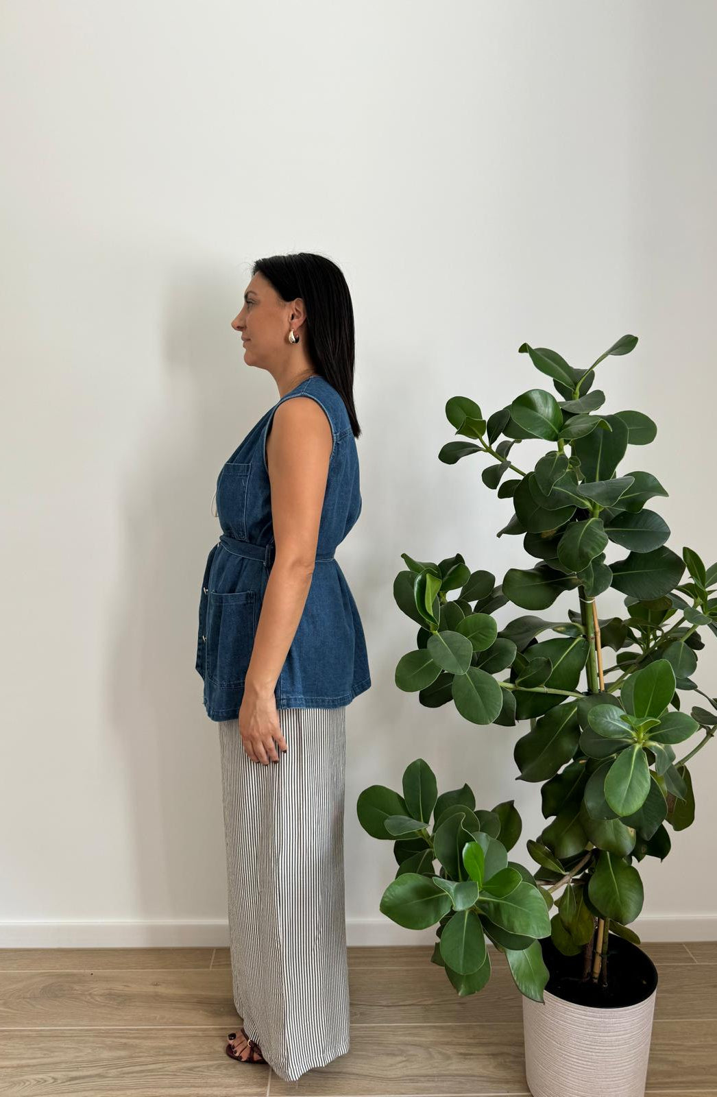 Gilet in Denim art. 11228