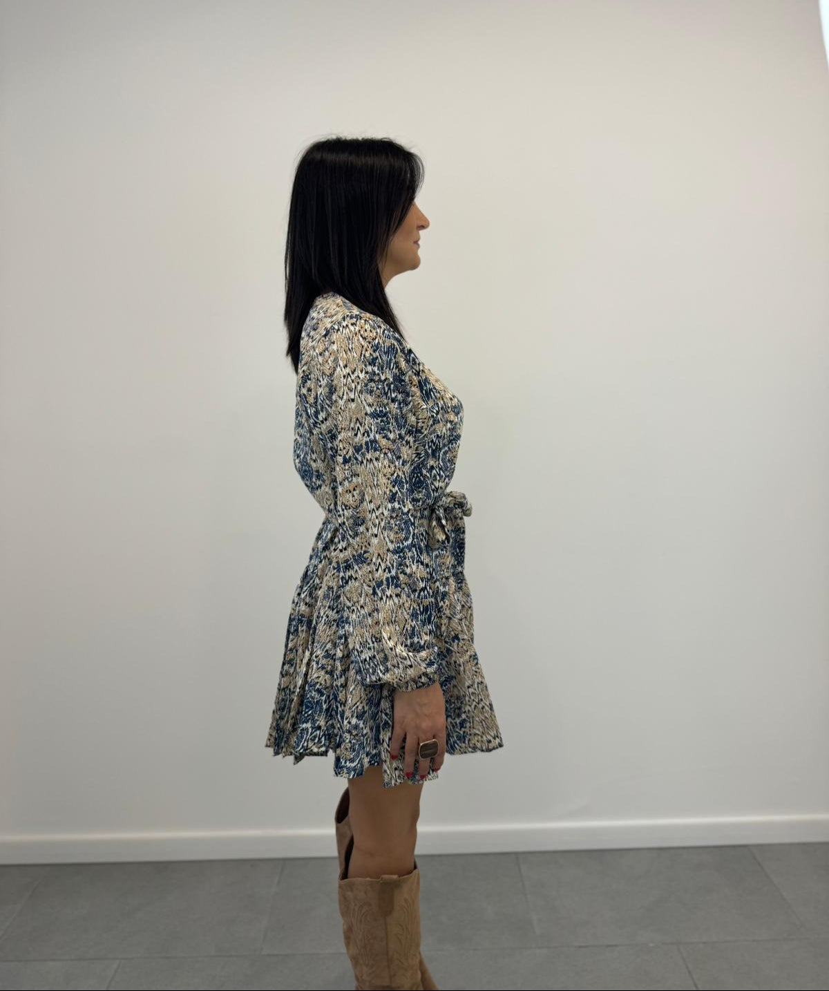 Abito Cecilia Blu art3071-12