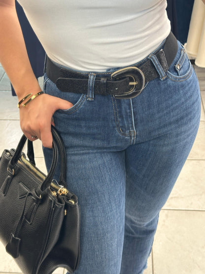 Cintura Satinata Elastica
