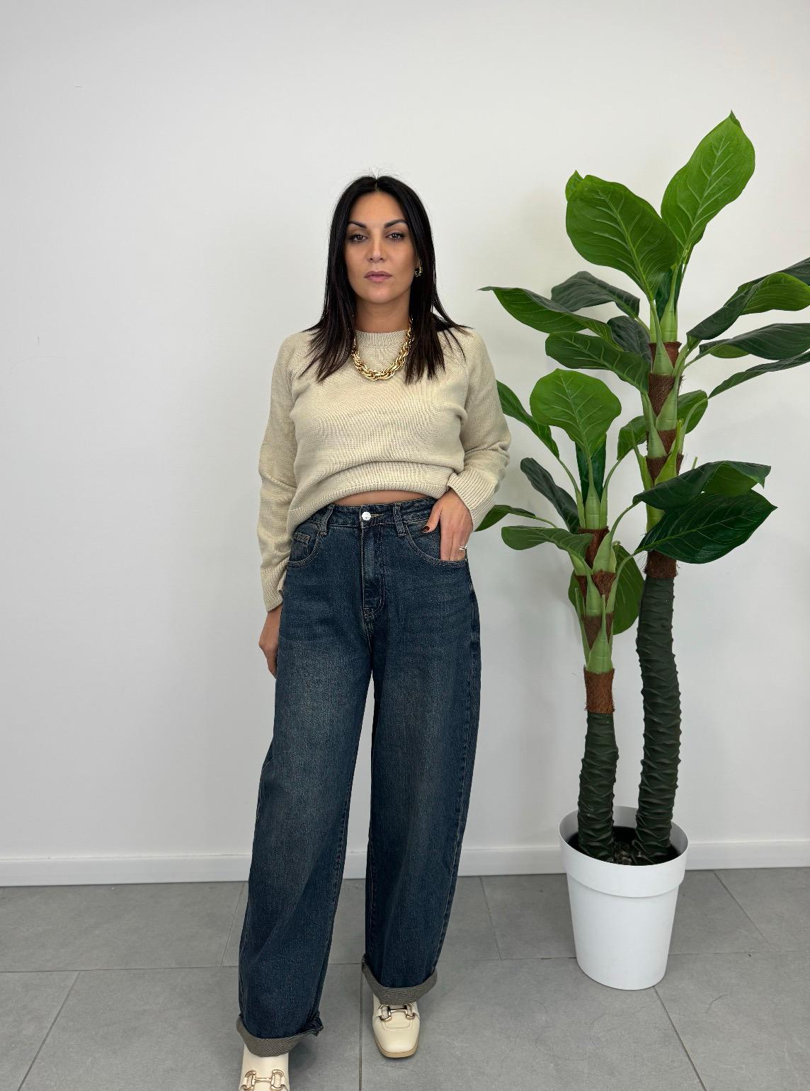 Jeans Mom Fit art.32240