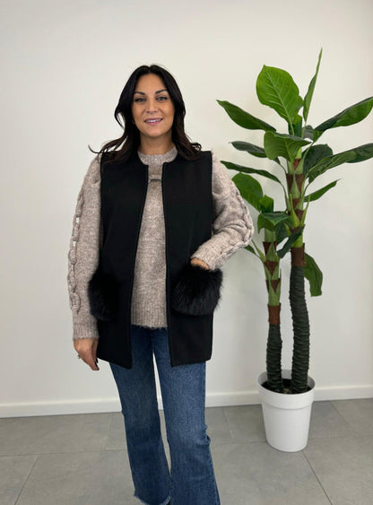 Gilet Glamour art. 13659