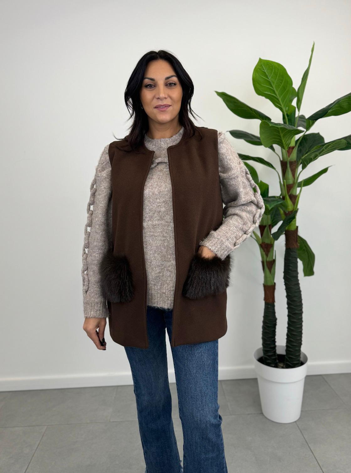 Gilet Glamour art. 13659