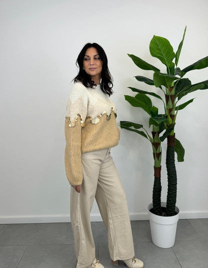 Pantalone Ecopelle Mirabelle art.1853-41