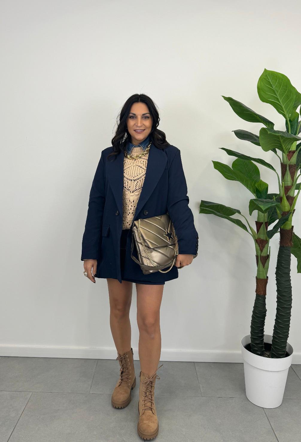 Gonna Doremi in Camoscio art. 27402