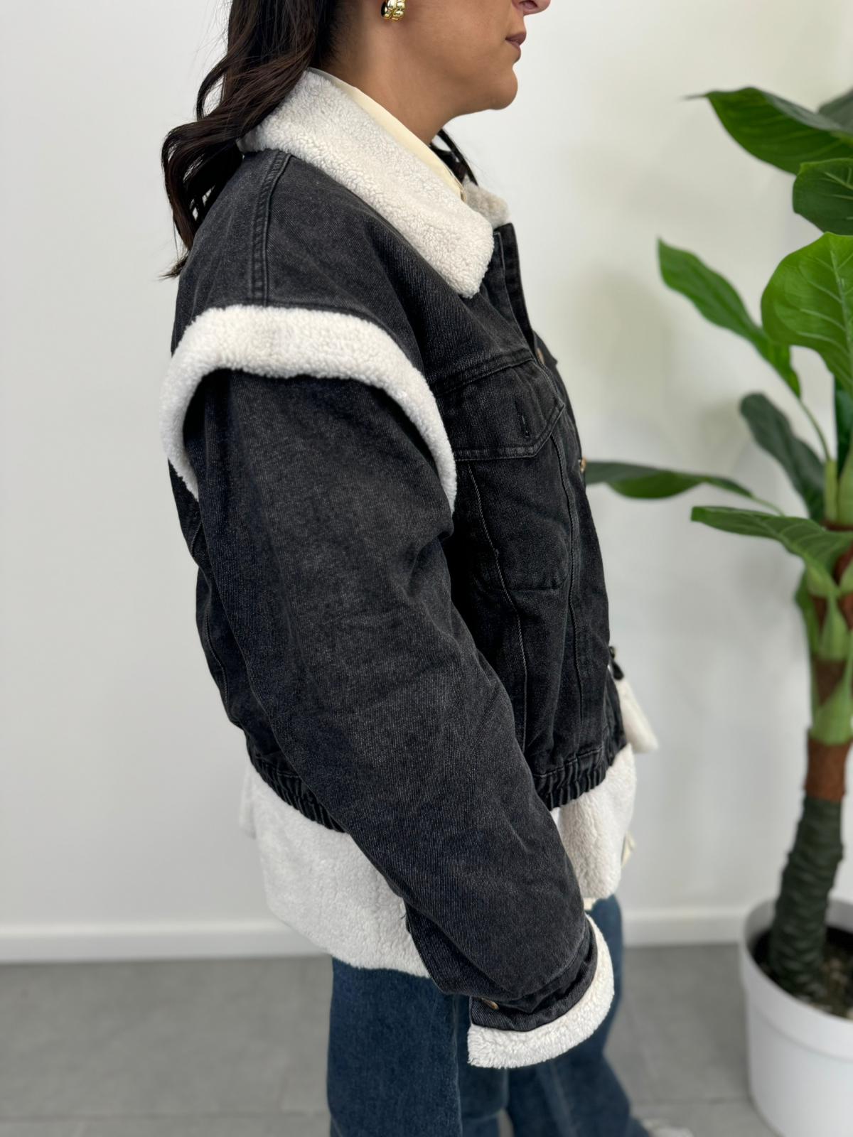 Giacca Paris di Jeans Imbottita art. 10597