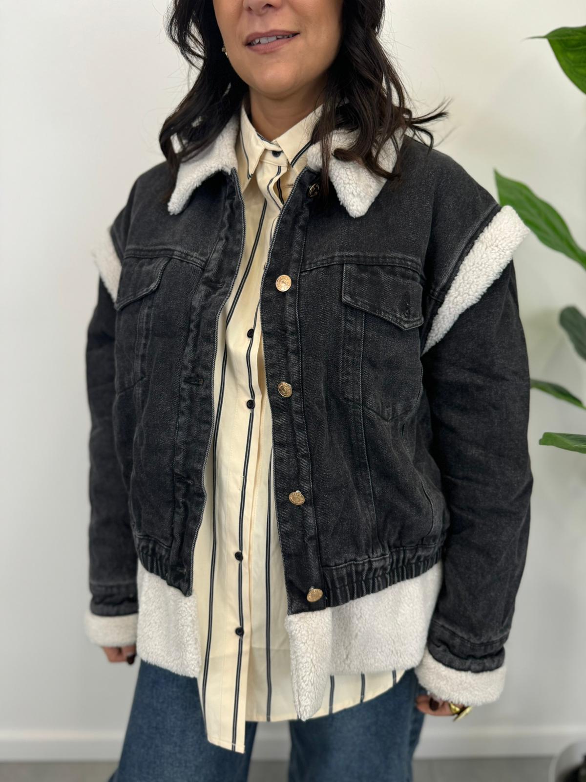 Giacca Paris di Jeans Imbottita art. 10597