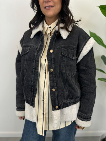 Giacca Paris di Jeans Imbottita art. 10597