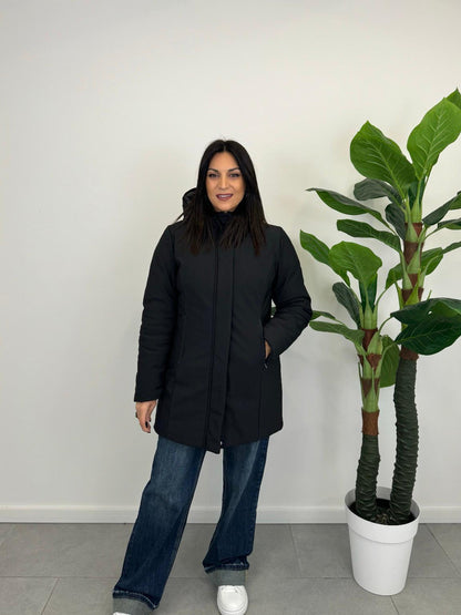 Piumino con cappuccio art. 23030