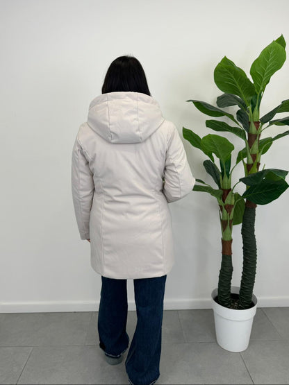 Piumino con cappuccio art. 23030