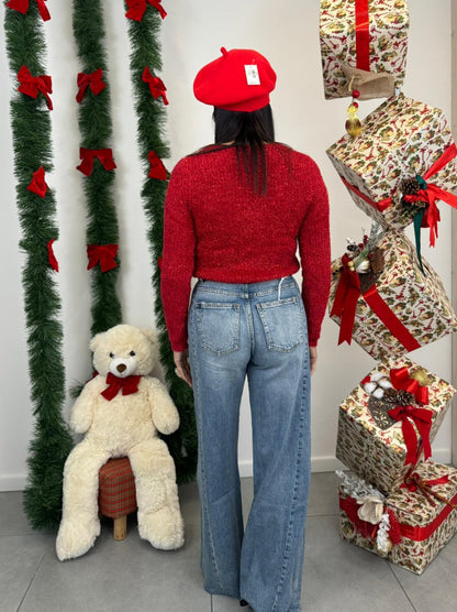 Jeans Palazzo Sfrangiato art. 3950