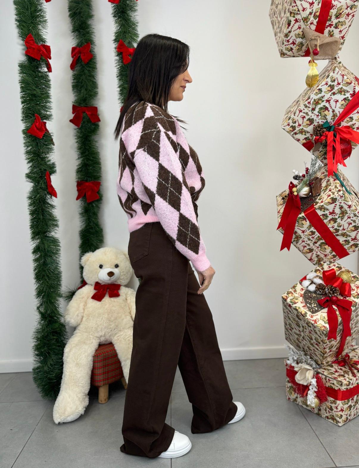 Maglione Rombi art. 7257